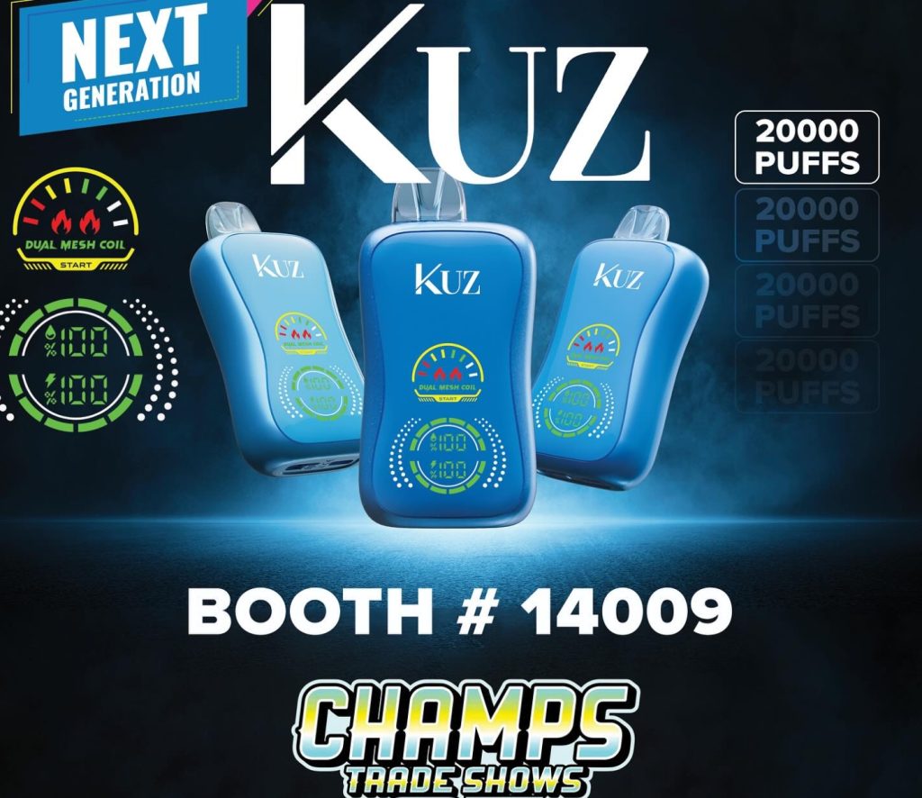 KUZ VAPE Takes Stage at Champs Trade Shows