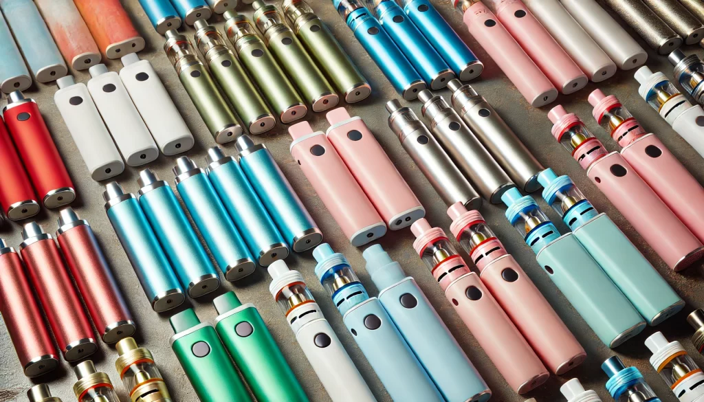 different types of disposable vapes