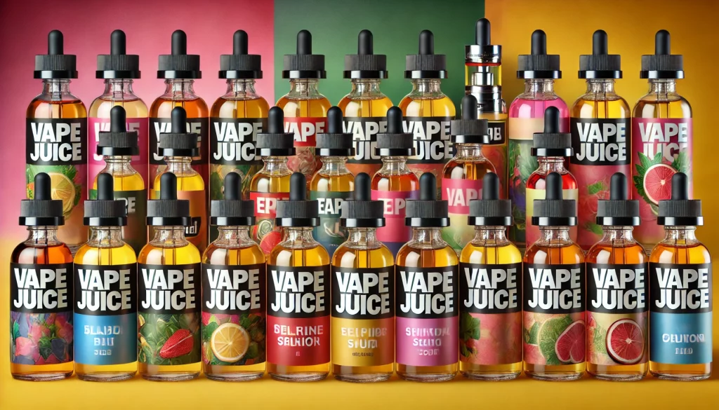 what is vape juice made of