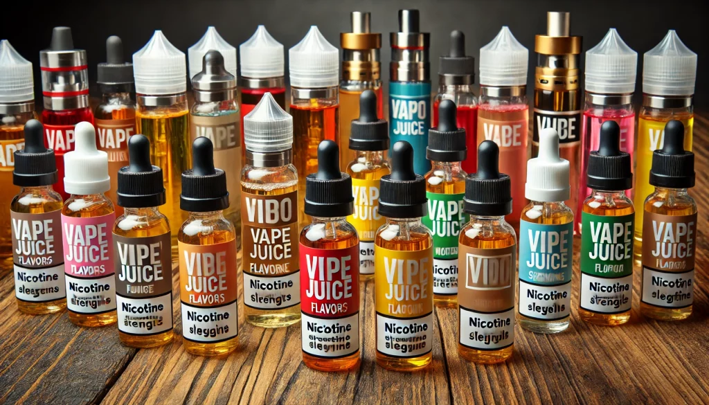 vape juice with nicotine