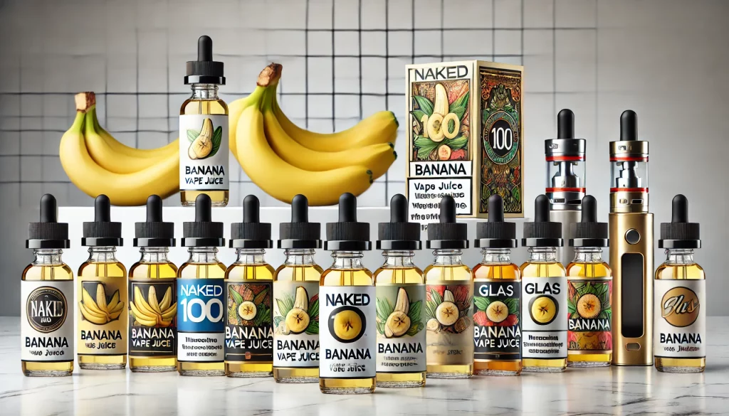 Banana Vape Juice: Top Brands, Reviews, and DIY Recipes for 2024 - Kuz Vape