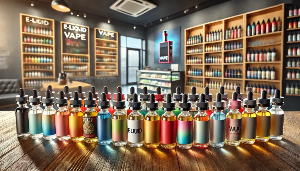 e-liquid vape